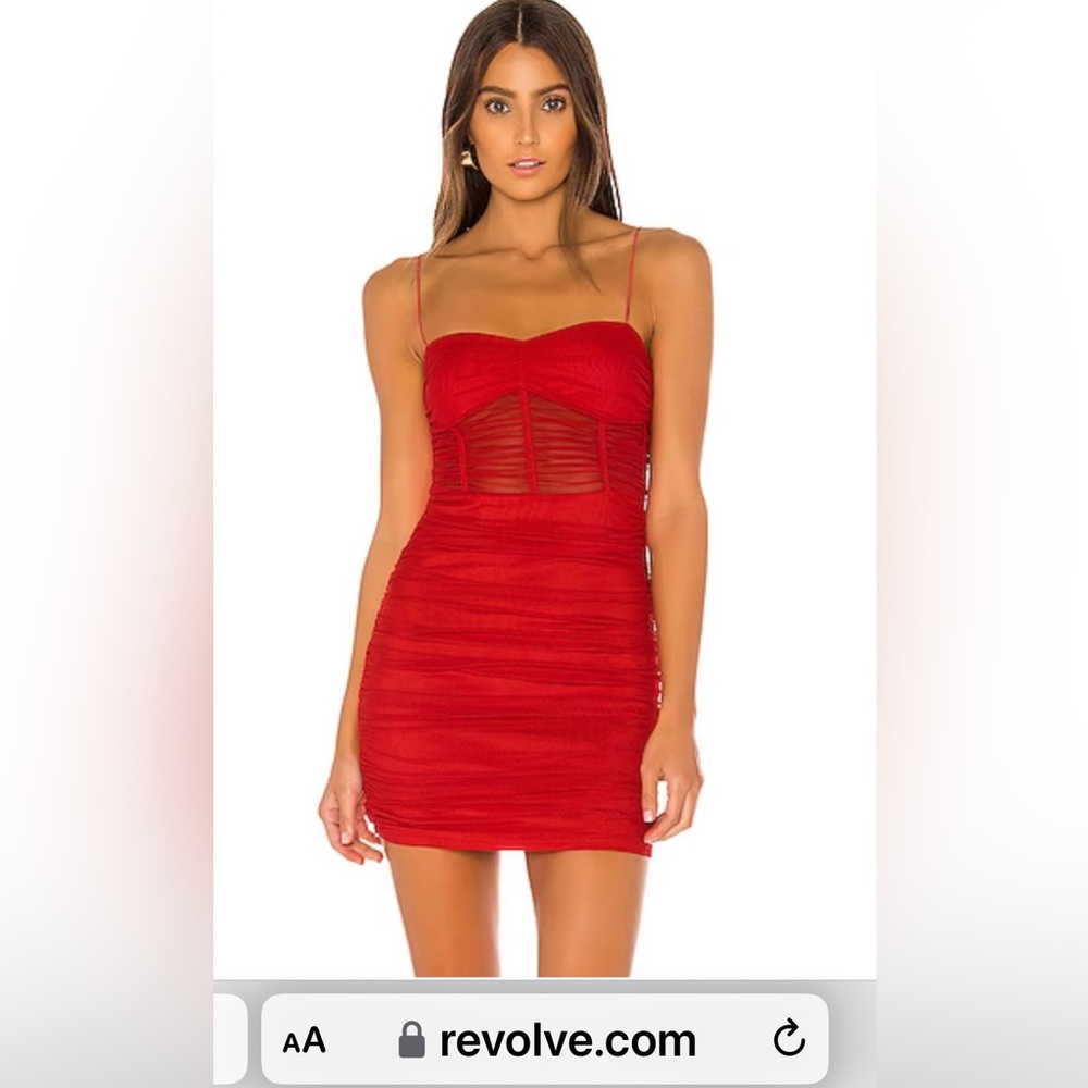 Little red dress by Revolve